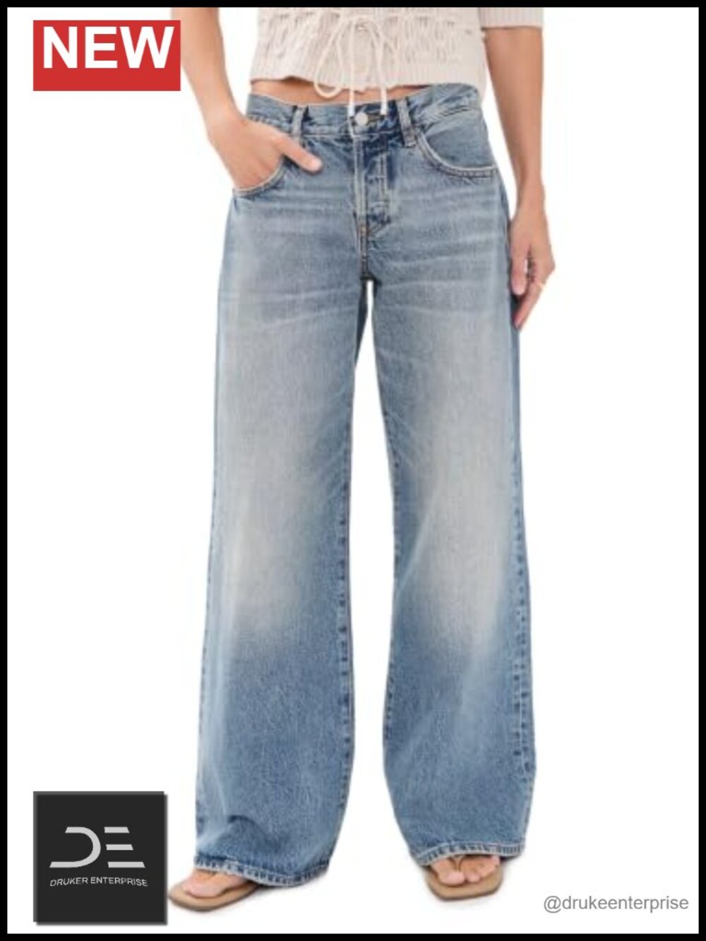 FRAME Petite Pixie Leo Jeans 100% Cotton Non-Stretch Low Rise